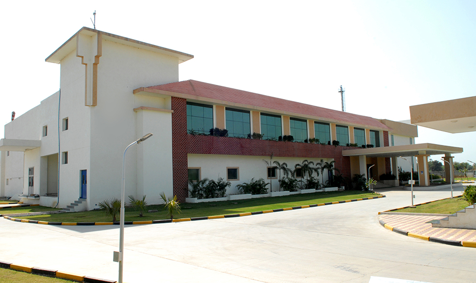 Topical manufacturing plant in Ahmedabad, India.